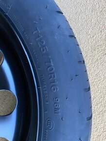 Dojazdová rezerva 5x112 R16 - T125/70 R16 96M - 3