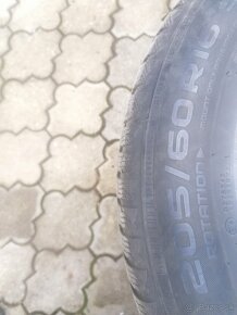 3ks zimné pneumatiky Nokia 205/60 R16 - 3