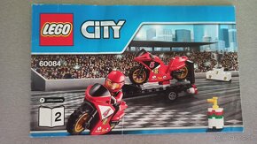 Lego city 60084 Prepravný kamión na závodné motorky - 3