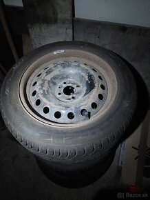 Zimne pneu + plechace disky fiat bravo 16" - 3