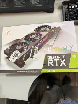 MSI GeForce RTX 3080 SUPRIM X 12G LHR - 3