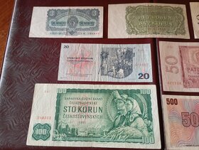 SESTAVA BANKOVEK ČSSR, 3-500 KČS, 60. A 70. LÉTA, 7 RŮZNÝCH - 3