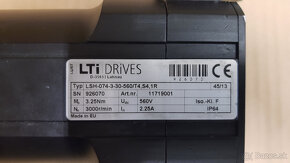 Frekvenčný menič a servomotor LTI - 3