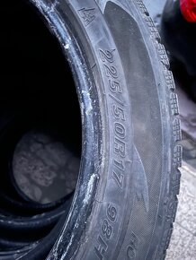 Predám sadu zimných pneu 225/50 R17 - 3