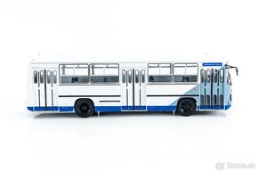 Ikarus 260, bielo šedý, mierka 1:43 - 3