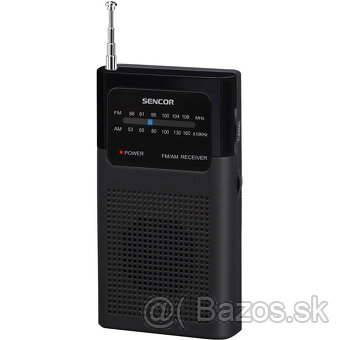 tranzistrové rádio Sencor SRD1100B čierne - 3