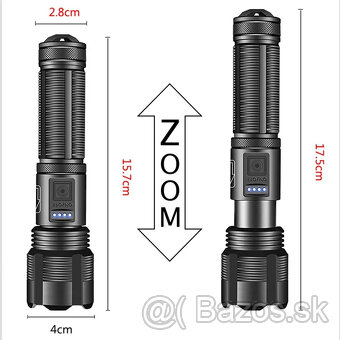 Led baterka pre náročných čip XHP70 - 3