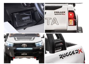 Detské elektrické autíčko Toyota Hilux 4x4 - 3