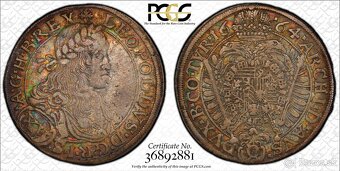 Predam XV Kreuzer 1664 CA - PCGS - 3