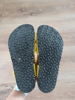 Ortopedické sandálky Birkenstock žlté - 3