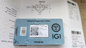 Diamant 0.16 ct - IGI certifikovaný investičný diamant - 3