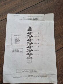 Vianočný stromček 180 cm - 3