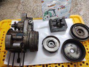 Motor na JAWA 350 typ 638 a BABETA typ 207, výfuk PIONIER - 3