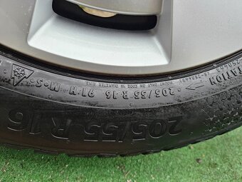 Zimná sada VW - 5x112 R16 + Continental 205/55 r16 - 3