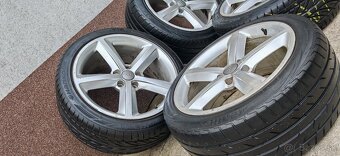 ALU Audi 5x112 a letné 245/40 R18 - 3