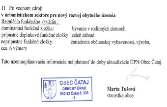 Stavebny pozemky 60€/m2 Čataj 18 min z BA (Senec) - 3