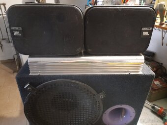 Subofer infinity + 2x JBL + 1200watt zosilovač - 3