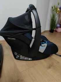 Autosedačka vajíčko Recaro Privia Evo + isofix základňa - 3