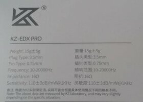 IEM SLÚCHADLÁ KZ EDX PRO - 3