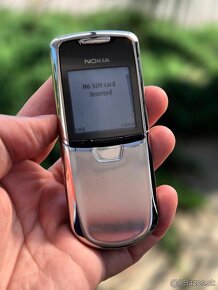 NOKIA 8800 SILVER - TOP STAV AKO NOVÝ / BEZ ŠKRABANCA - 3