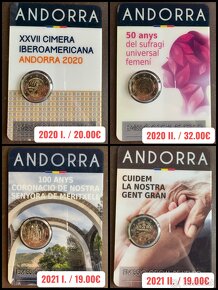 2 euro mince Andorra za TOP ceny - 3