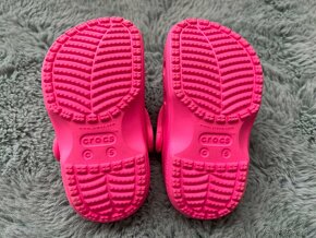 Detske topanocky crocs - ruzove - vel.22/23 - 3