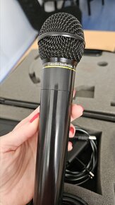 Predám bezdrôtový mikrofón Audiotechnica ATW R700 - 3