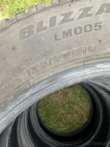 Predam zimne 195/60 R16 pneumatiky - 3