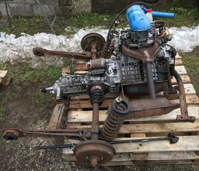 Motor s prevodovkou Škoda užovka - 3