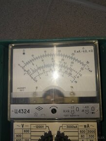 Predám multimeter ц4323m rok vyroby 1977 - 3