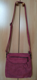 Červená crossbody kabelka - 3