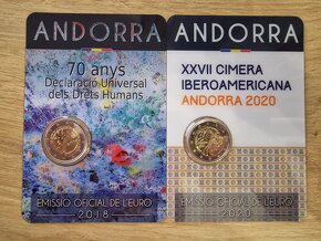 Andorra 2€ euro bu karty v super cene 19.50€ - 3