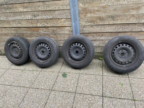 4ks Continental TS860 195/65 R16 +plechy VW golf 5 - 3