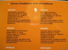 predám Hovorovú súpravu HP-1, stereo sluchátka s mikrofónom, - 3