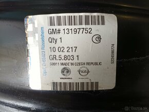 Plechové disky 5x110 r15 OPEL - 3