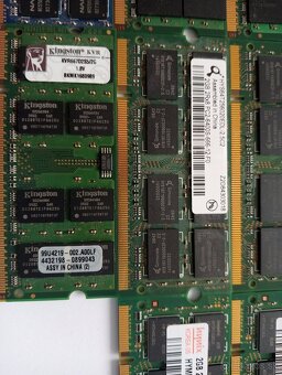 predám pamäte (ram) pre notebooky 2gb DDR2 - 3