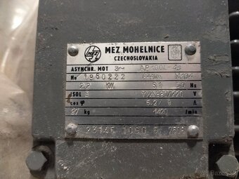 Predám elektromotor MEZ Mohelnice - 3