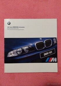 Prospekt BMW E39 M5 - 3