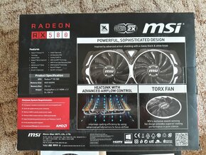 MSI Radeon RX 580 ARMOR 8G OC - 3