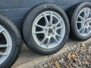 Zimná Sada Mercedes 5x112 16"+Bridgestone 205/55 R16 - 3