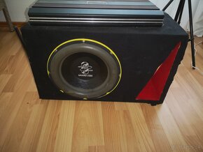 Predám Subwoofer ground zero 1000w - 3