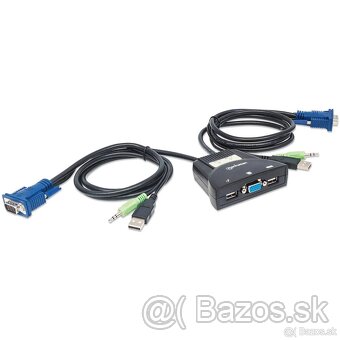 ✔️kvm switch pre 2 pocitace a 1 monitor - 3