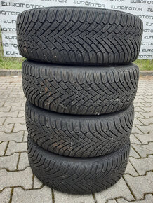 Sada hlinik. diskov 4ks - 205/55 R16 Continental zimné pneu. - 3