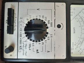 Predám multimeter Ц4315, 1985 rok výroby. - 3