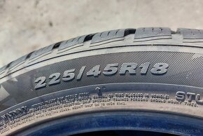 Predam 4ks zimne pneumatiky Nexen 225/45 r18 - 3