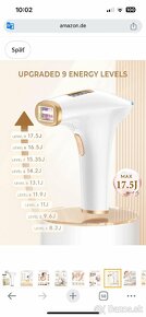 Laser na odstraňovanie chĺpkov IPL HAIR REMOVAL - 3