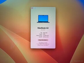 PREDAM/ VYMENIM MACBOOK AIR M2 MIDNIGHT / TOP STAV - 3