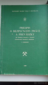 Knihy - Banské vetranie, Banská záchranná služba a Predpis o - 3