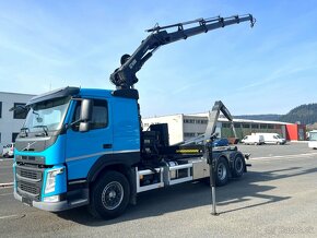 VOLVO FM 420 / 6x2/ 2016/ Hákový nosič + HIAB 166 +DO - 3