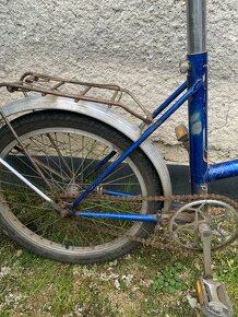 Skladací retro bicykel ESKA na renováciu - 3